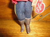 Happy Dolls 60s/70s England Peggy Nisbet RCMP T/10 Canada Mountie Police Doll 7"