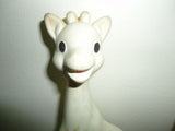 Delacoste France SOPHIE the GIRAFFE Vintage Rubber Squeaker Toy Lot of 2