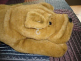 Sears Canada Large SHAR PEI Laying Plush DOG 28 inch Airbrush Details