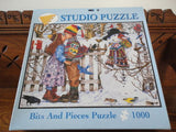 Artist Wendy Edelson THE KISS Studio Puzzle 1000 pc Bits and Pieces 20 x 27