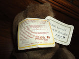 Ganz Heritage BUDDY BEAR Brown Handcrafted 12 in 1989 w Tags