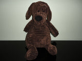 Jellycat London Uk PUPPY HOUND DOG Corduroy Stuffed Toy 15 inch