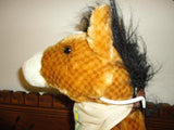 Talking Horse Backpack Horsemens Benevolent Protective Assoc Ontario 20" HBPA