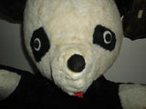Old Antique Silk Plush Large Panda Bear Ganz Bros Toronto 27 inch