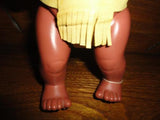 Regal Canada Indian Doll Leather & Suede Clothing Beads Hand Painted 10 inch