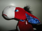 USA Mardi Gras New Orleans Louisiana Donkey Plush Toy Souvenir Flag Design