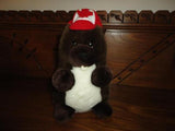 Mighty Star 24K CHOPPER Canadian Beaver Stuffed Plush Montreal Quebec 8 inch