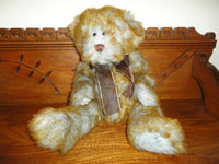 Ganz Bear 2000 Heritage Collection SEBASTIAN Grey/Copper Tip 17 inch New w Tags