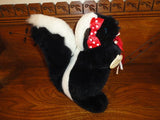 Ganz Heritage 1990 SKUNK with Rose Leather Nose & Ears 9 inch