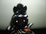 Fun Fair Midway Rare Fuzzy Cloth Zebra Stuffed Toy 6 inch Canada