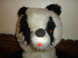 Antique Panda Bear Black White Tongue Pointed Nose Ganz Bros Canada 18 inch
