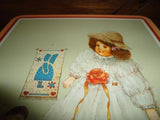Giordano Art 1987 Tin Metal Case Antique Doll & Toys Bessies Playmates