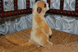 Nature Planet Plan Beige Soft Meerkat 7.5in. Stuffed Animal Plush