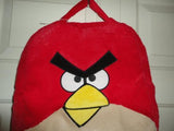 ANGRY BIRDS Backpack Carry Case Velvet Soft Furry Plush Commonwealth 2011