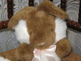 Hiddie Design Netherlands Dutch Sitting Brown Bunny Plush