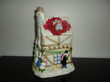 Fitz & Floyd A Dickens Christmas Candy Box & Lid 1988