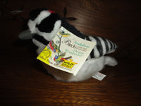 Wild Republic Plush Audubon Birds DOWNY WOODPECKER Real Bird Call K&M with Book