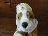 Keel Toys Uk I Love London Royal Queen Puppy Dog Plush Crown Velvet Cape
