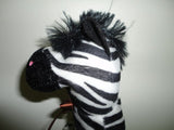 Fun Fair Midway Rare Fuzzy Cloth Zebra Stuffed Toy 6 inch Canada
