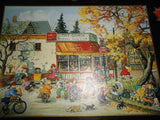 Ravensburger Puzzle Canadian Artist Pauline Paquin Fall Corner Store 1000pcs