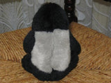 Gorilla Monkey Geharo Netherlands Dutch Sitting Black Grey Plush