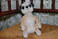 Suma Collection Beige Meerkat 8 Inch Plush Ravensden UK