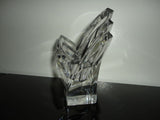 Mikasa Germany Crystal Candle Holder Art Deco Style