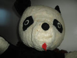 Old Antique Silk Plush Large Panda Bear Ganz Bros Toronto 27 inch