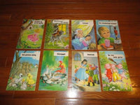 Hemma Belgium 1977 Grimm Fairy Tales 8 DANISH Book Set Famous Artist J. Legarde