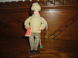 Vintage Handmade by Jay Dublin Collectors Doll Aran Fisherman w Tag M1