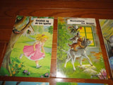 Hemma Belgium 1977 Grimm Fairy Tales 8 DANISH Book Set Famous Artist J. Legarde