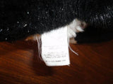 Dakin Applause BIG DADDY CAT B&W RARE Chubby Fat Plush Retired