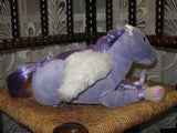 Nicky Toy Netherlands Purple Pony Plush With Wings 2007