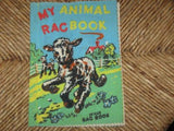 Antique 1960s Rare Lot of 2 Dean's Rag Books Playtime & My Animal  Deans UK