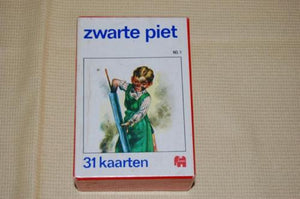 Old Antique Black Pete Dutch 1968 Jumbo Quartet 4 Player Card Game Sinterklaas