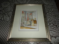 Canadian Artist Shirley Deaville SMALL WONDER Framed Art Print Children Nursery