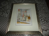 Canadian Artist Shirley Deaville SMALL WONDER Framed Art Print Children Nursery