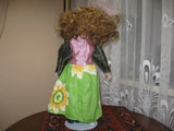 Vintage Porcelain Doll Larissa 39 CM NJSF n03542c
