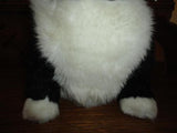 Dakin Applause BIG DADDY CAT B&W RARE Chubby Fat Plush Retired