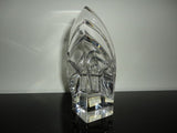 Mikasa Germany Crystal Candle Holder Art Deco Style