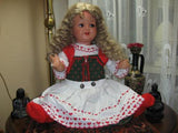 Antique 1930s Franz Schmidt Germany Doll Flirt Eyes FS CO 410 with 2 Dresses