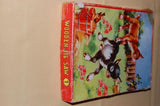 Vintage 60s Wooden Jigsaw Puzzle 24 Pieces Lambs in Field Pin-Kwin Netherlands