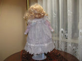 Vintage Porcelain Doll Christine 39 CM Europe