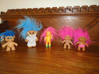 Trolls Lot of 5 Forest Troll / Walking Animal Troll / Dr / Strawberry / Bikini