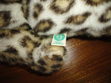 Vintage 1980s Hermann West Germany Leopard Cub Plush with Tags