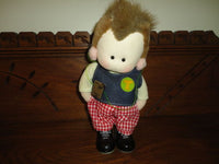 Wind Up Irish Musical Moving Boy Doll Mohawk Hairdo Walkman & Earphones 10