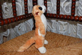 Pia Holland Orange Meerkat 9 Inch Stuffed Animal Plush Baby Safe