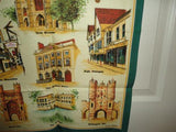 Vintage Made in Britain YORK  by Clive Mayor Pure All Cotton Cloth 30x20 Artwork