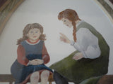 Canada Artist Catherine Karnes Munn Age of Innocence Words Wisdom Framed Print