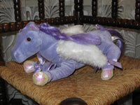 Nicky Toy Netherlands Purple Pony Plush With Wings 2007